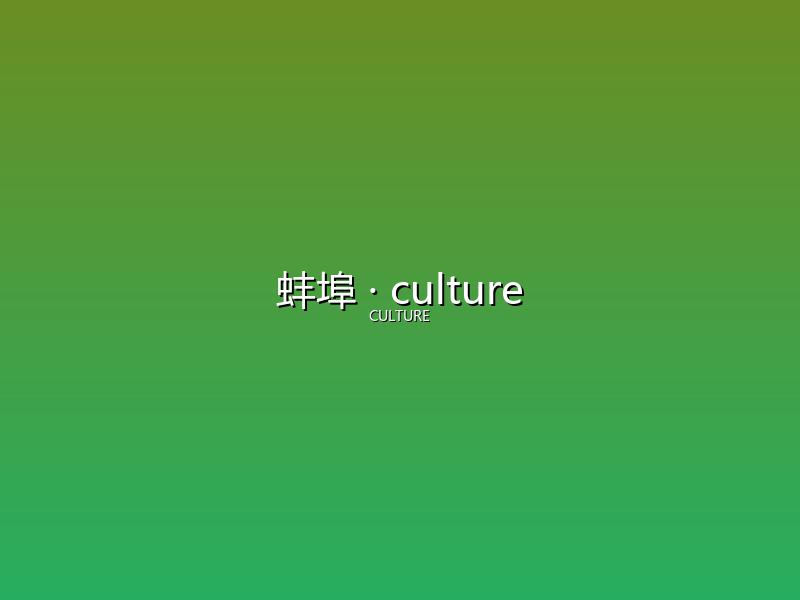 蚌埠 culture