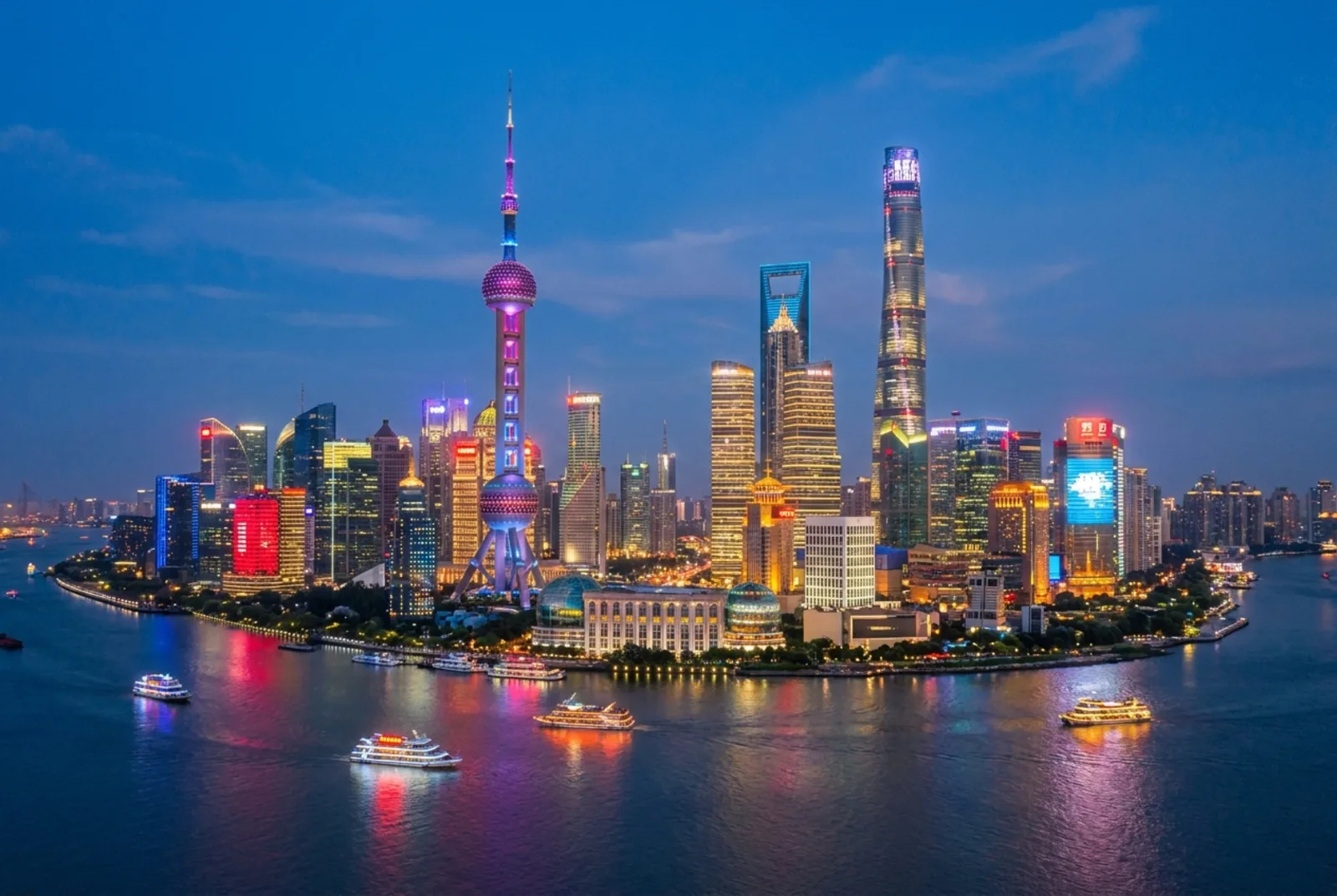Shanghai skyline