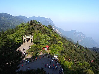 Jiujiang — Hanpo Pass vista, Mount Lushan