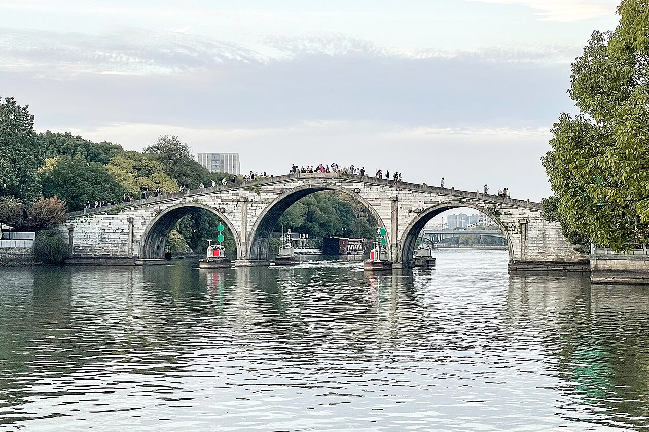 Gongchen Bridge on the Grand Canal, Hangzhou