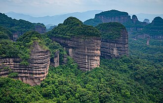 Shaoguan, China — Danxia Mountain