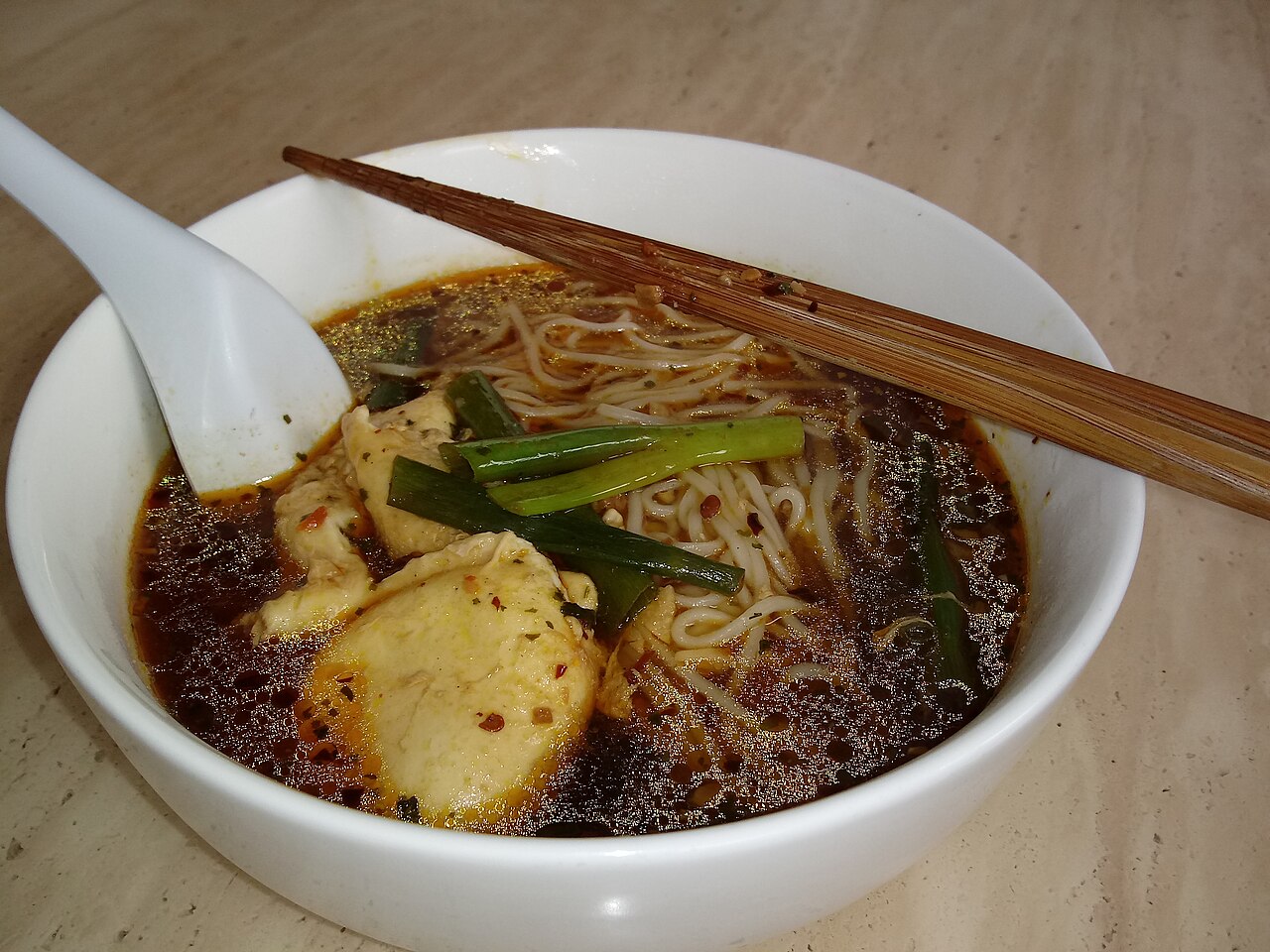 Chinese noodle soup