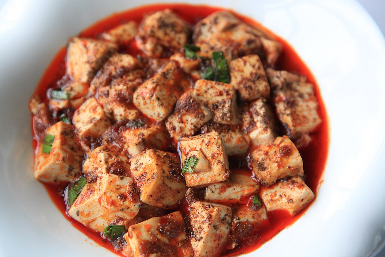 Authentic Sichuan mapo tofu