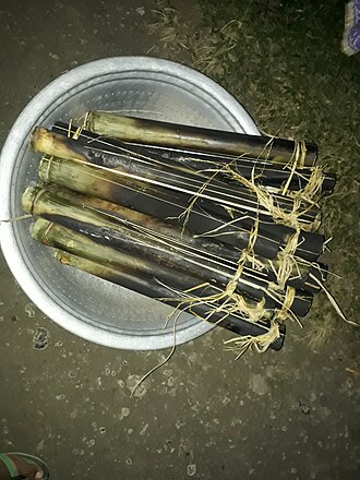 Xishuangbanna, China — Bamboo rice, one of Xishuangbanna's clearest local food anchors