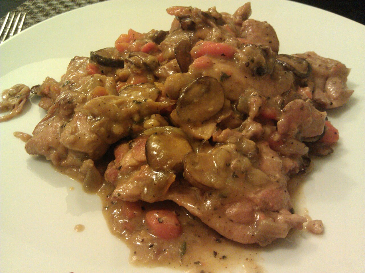 Chinese braised chicken