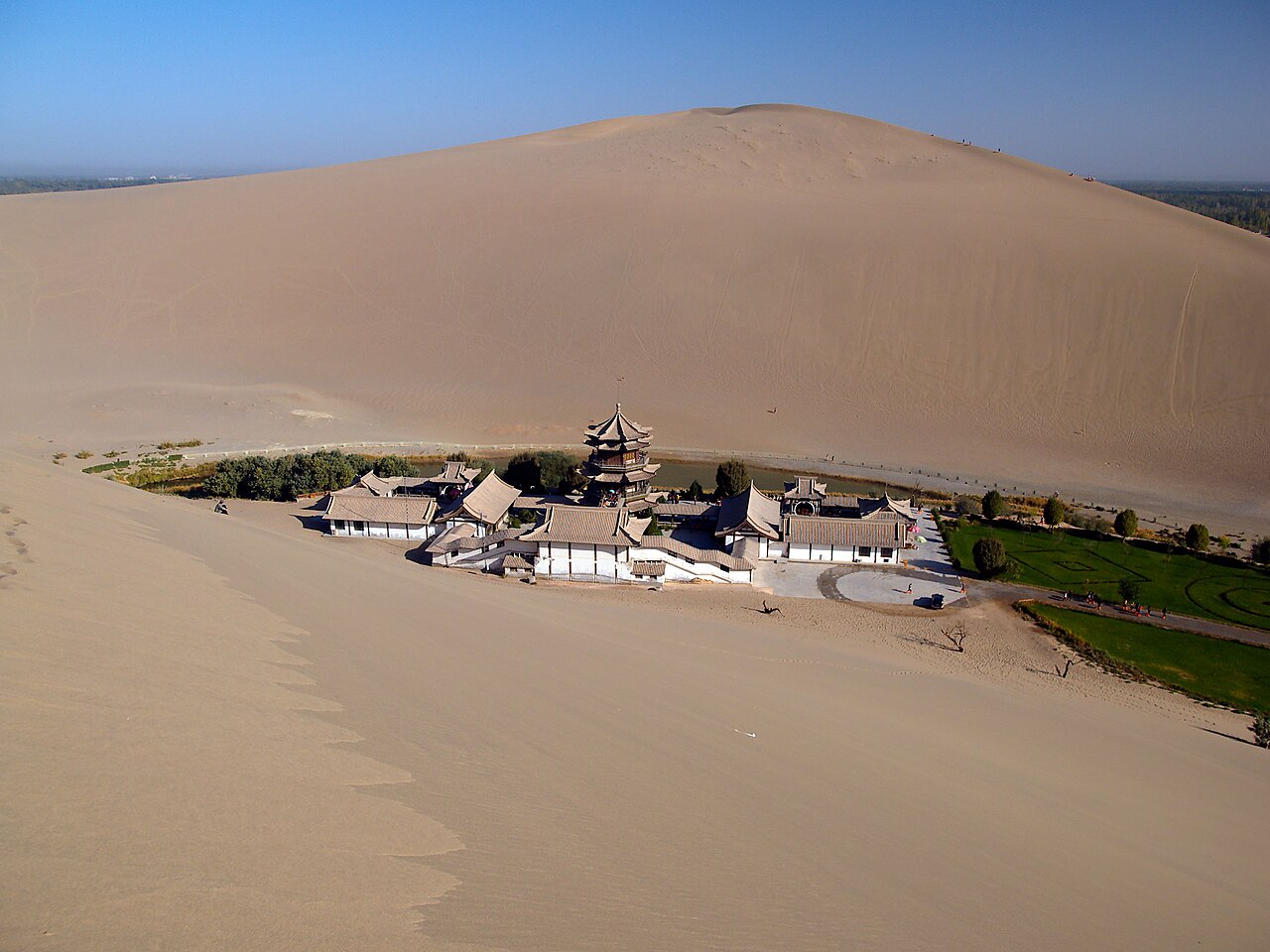 Mingsha Sand Dunes and Crescent Lake