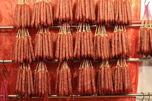 Chinese cured sausage