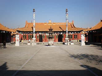 Hohhot, China — Dazhao Temple Tibetan Buddhist monastery in Inner Mongolia