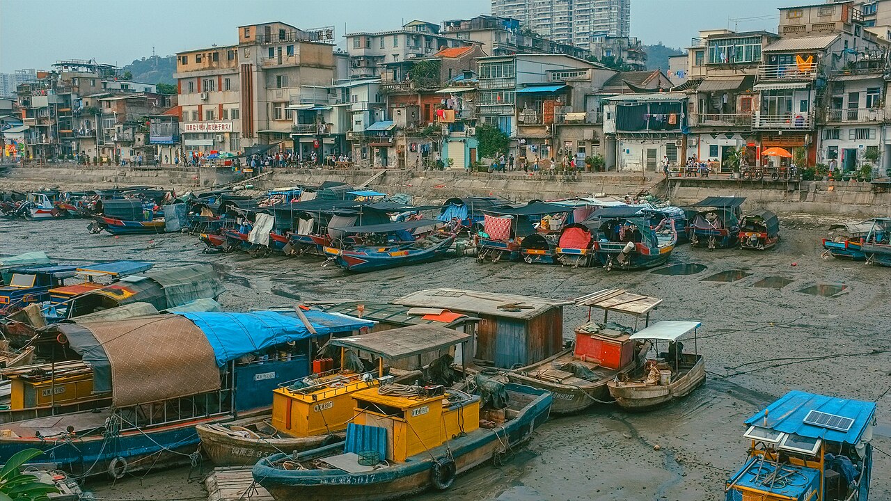 Fishing boats at Shapowei