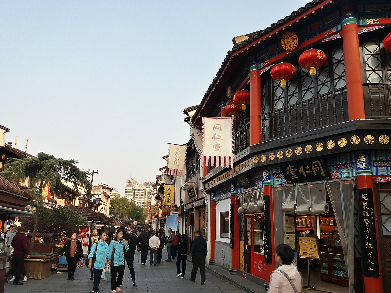 Hefang Ancient Street old-town lane