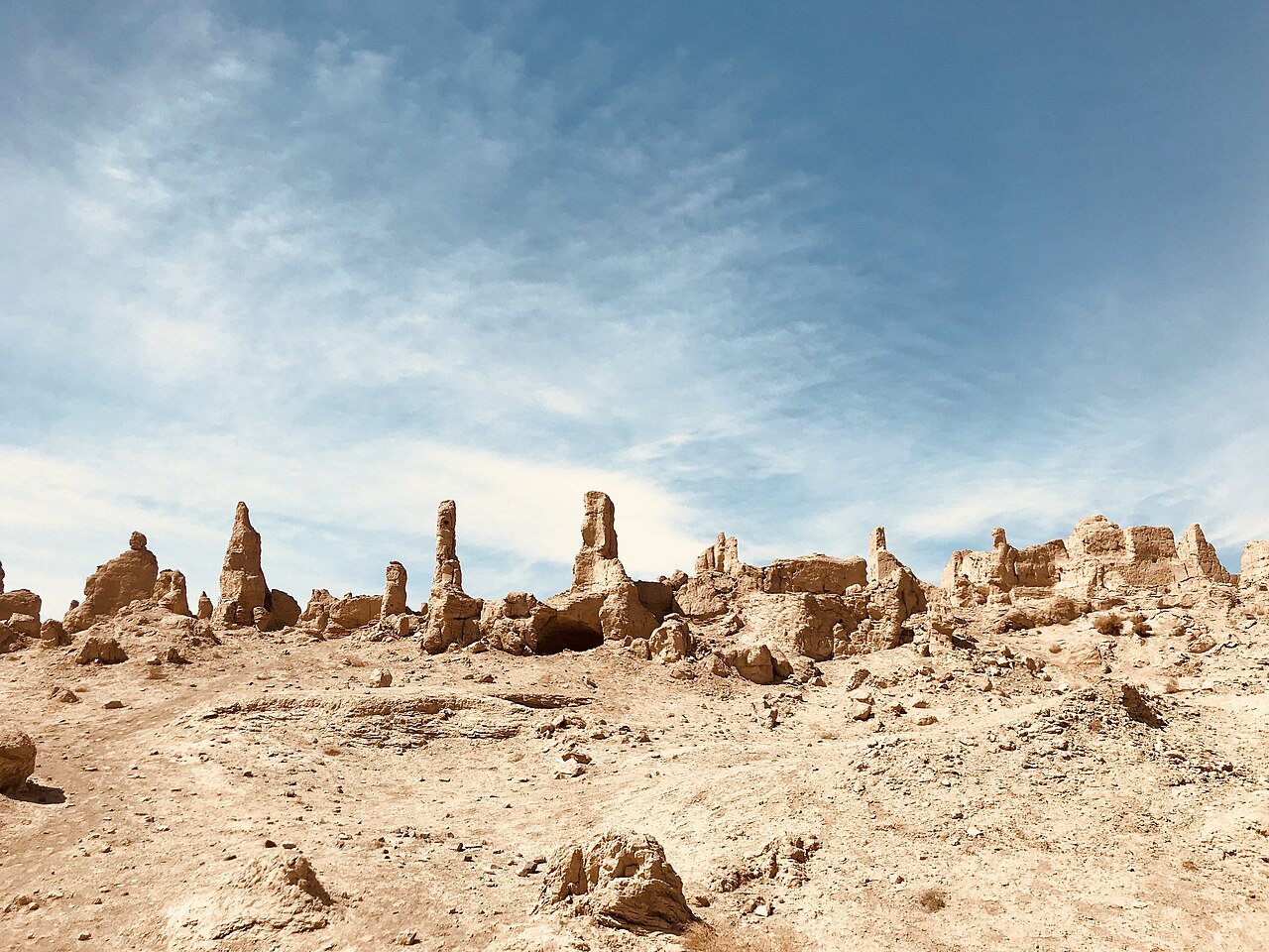 Turpan — Jiaohe (Yarkhoto) ancient ruins