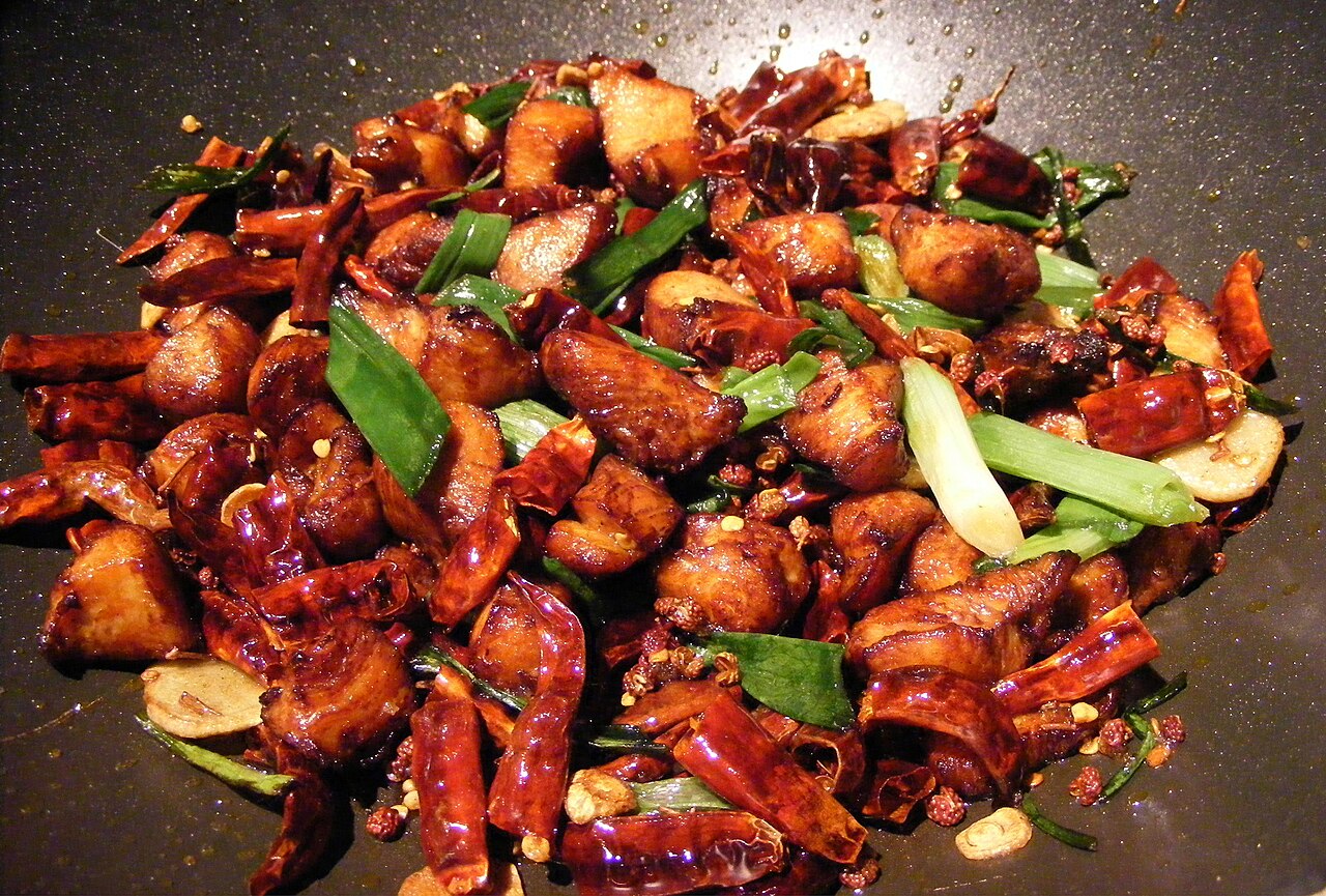 Laziji, chicken with dried chiles