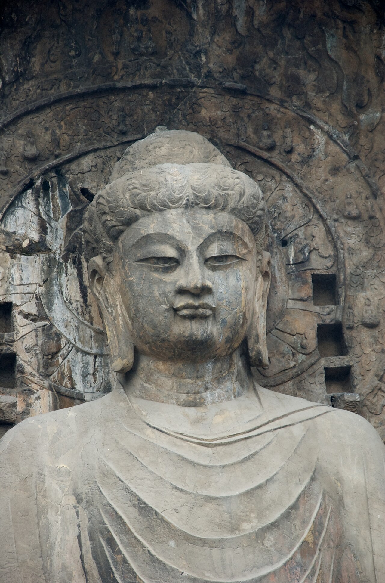 The Vairocana Buddha at Longmen Grottoes