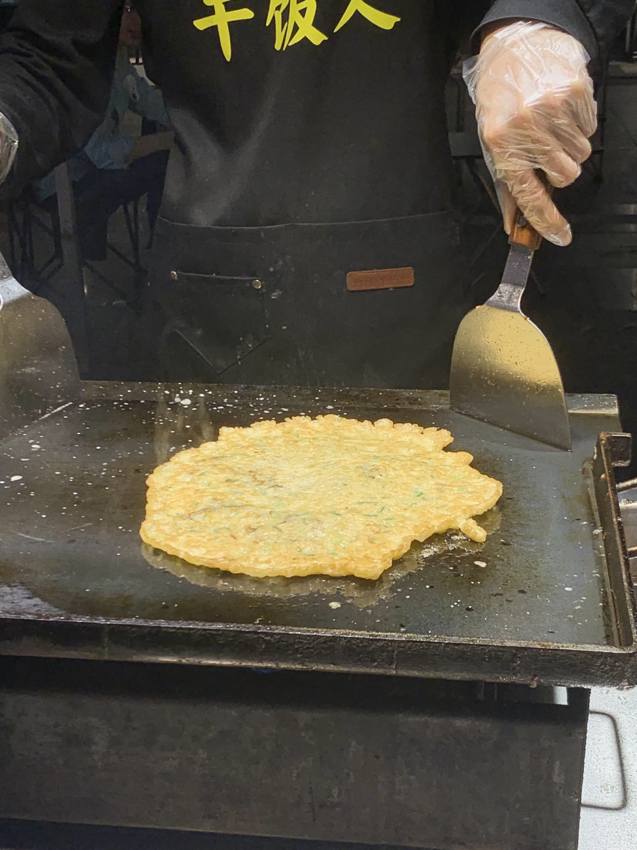 Oyster omelette (o a jian)