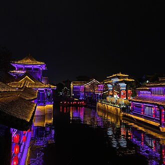 Zaozhuang — Taierzhuang canal old town