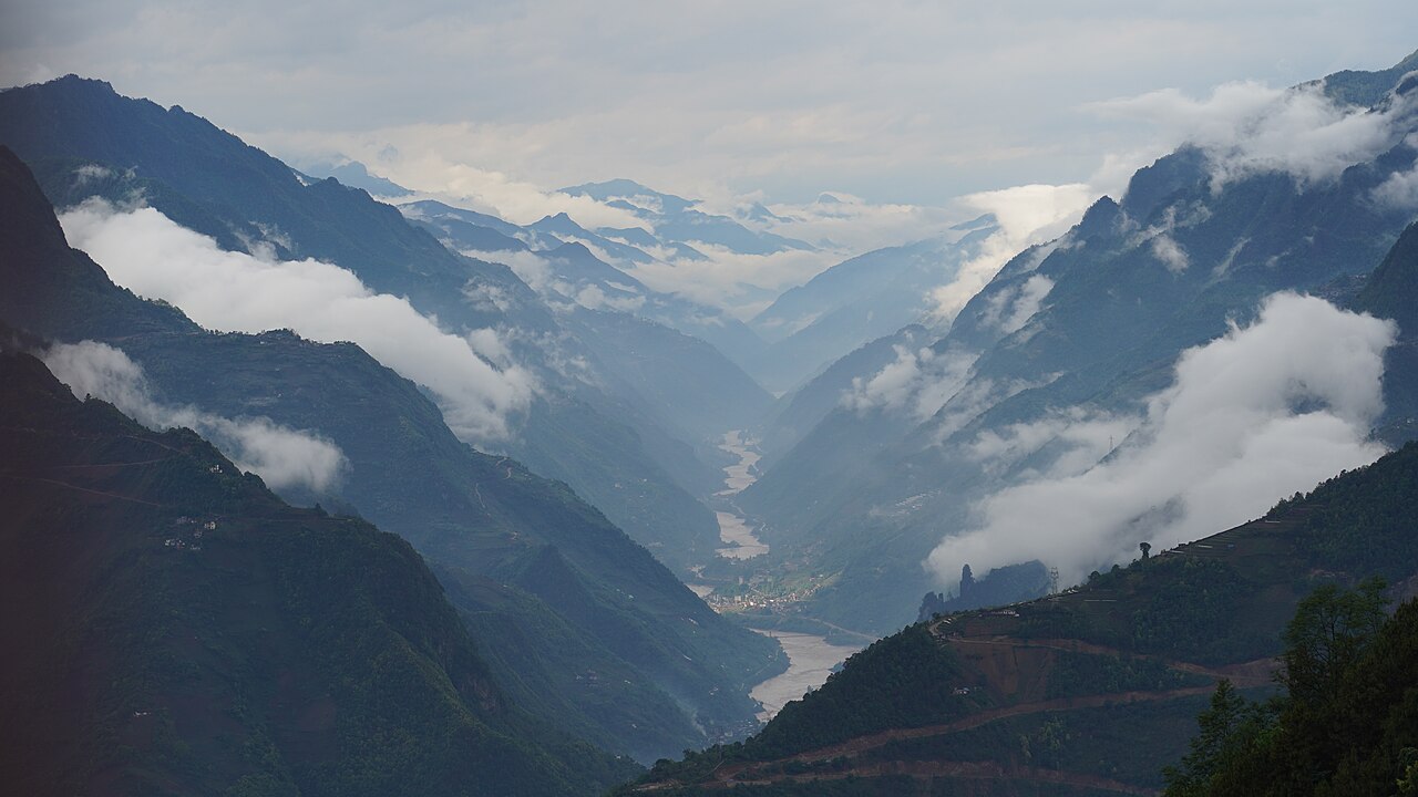 Nujiang, China — the Nujiang Grand Canyon
