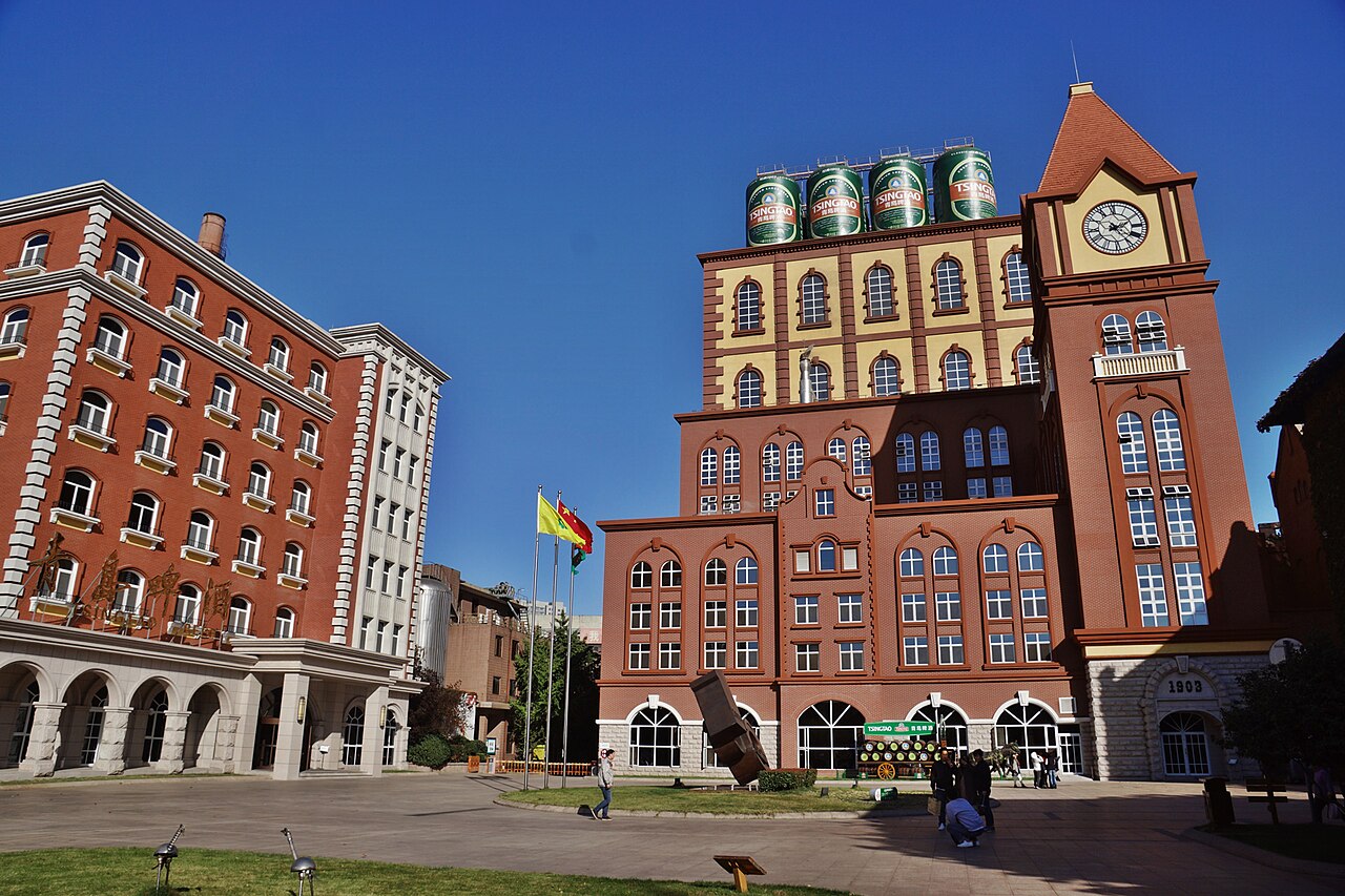 The historic Tsingtao Brewery