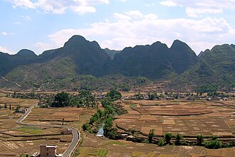 Qianxinan, China — Wanfenglin peak forest