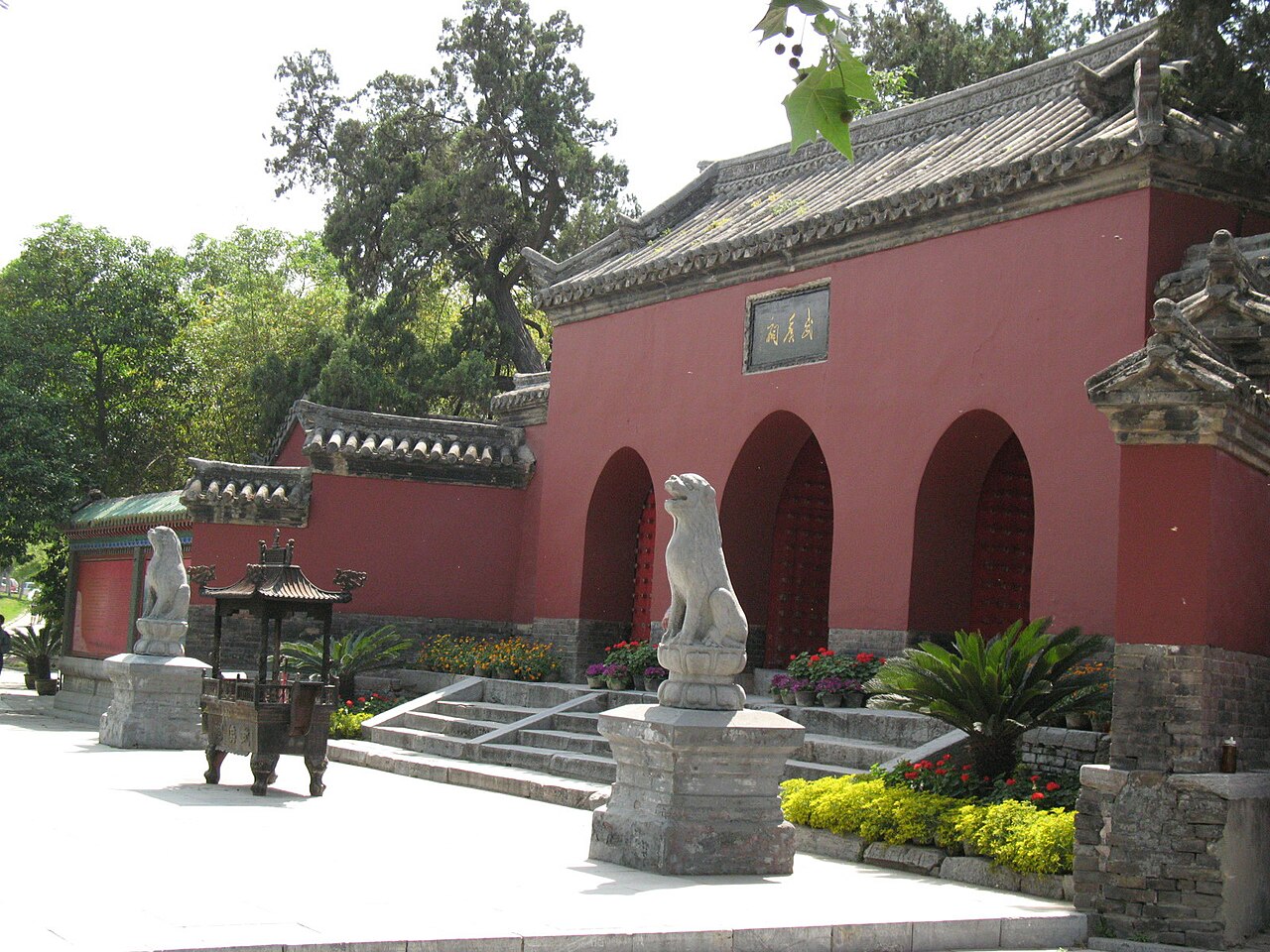 Hanzhong, China — The Wuhou Temple of Zhuge Liang, Hanzhong's clearest Three-Kingdoms chapter