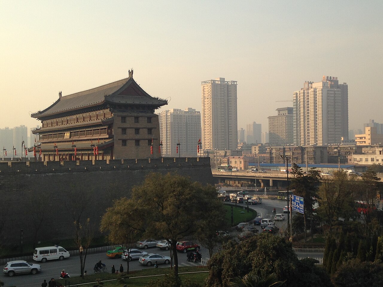 Xi'an's Ming-era city wall