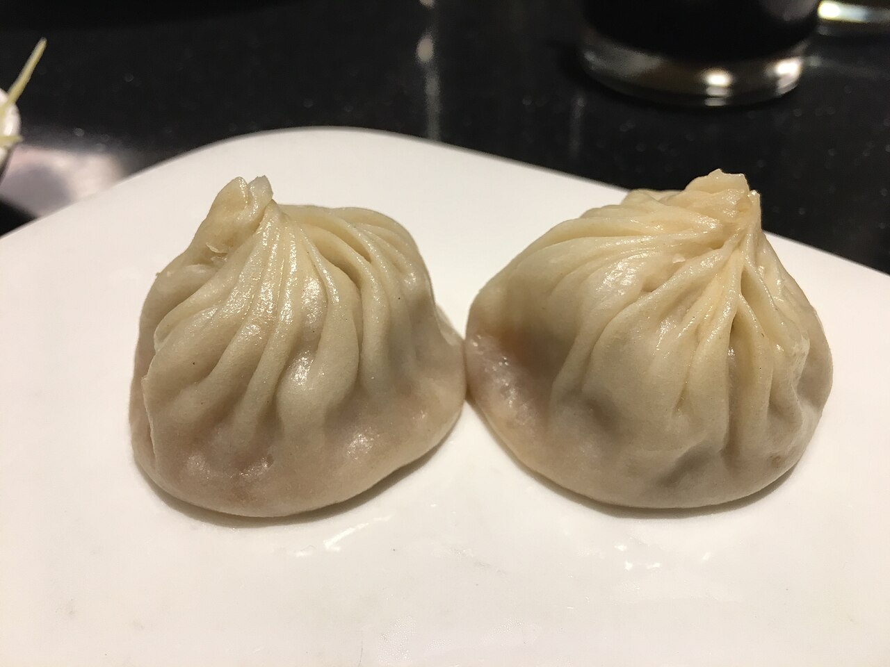 Soup dumplings (xiaolongbao)