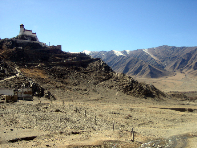 Shannan (Lhoka), China — Yumbulagang, Tibet's first palace, Shannan's clearest