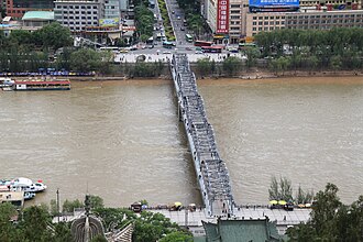 Lanzhou — Zhongshan Bridge over the Yellow River